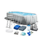 Intex bazen sa metalnom konstrukcijom PRISM FRAME OVAL 610x305x122cm 26798