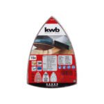 KWB brusni papir za drvo-metal čičak  trougao 100 x 147 mm