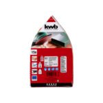 KWB brusni papir za drvo-metal čičak trougao 107 X 175 mm