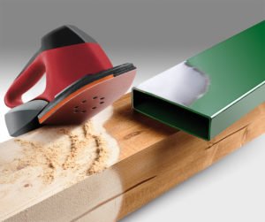 KWB brusni papir za drvo-metal čičak trougao 107 X 175 mm