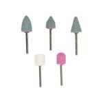 KWB 5-dijelni mini set brusnih nastavaka za bušilicu 3mm