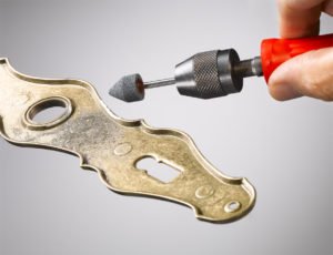 KWB 5-dijelni mini set brusnih nastavaka za bušilicu 3mm