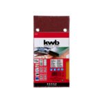 KWB brusni papir za drvo-metal čičak 93x185mm