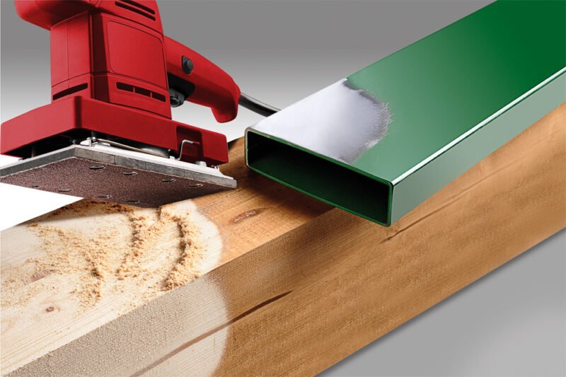 KWB brusni papir za drvo-metal čičak 93x185mm