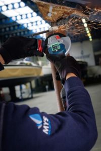 BOSCH aku ugaona kutna brusilica GWS 18V-10 SC