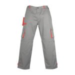 Lacuna radne pantalone hlače CLASSIC PLUS - Siva-narandžasta