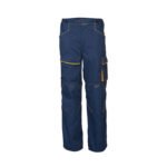 Lacuna radne pantalone hlače ATLANTIC - Tamno plava-žuta