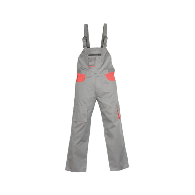Lacuna radne farmer pantalone hlače sa tregerima CLASSIC PLUS - Siva