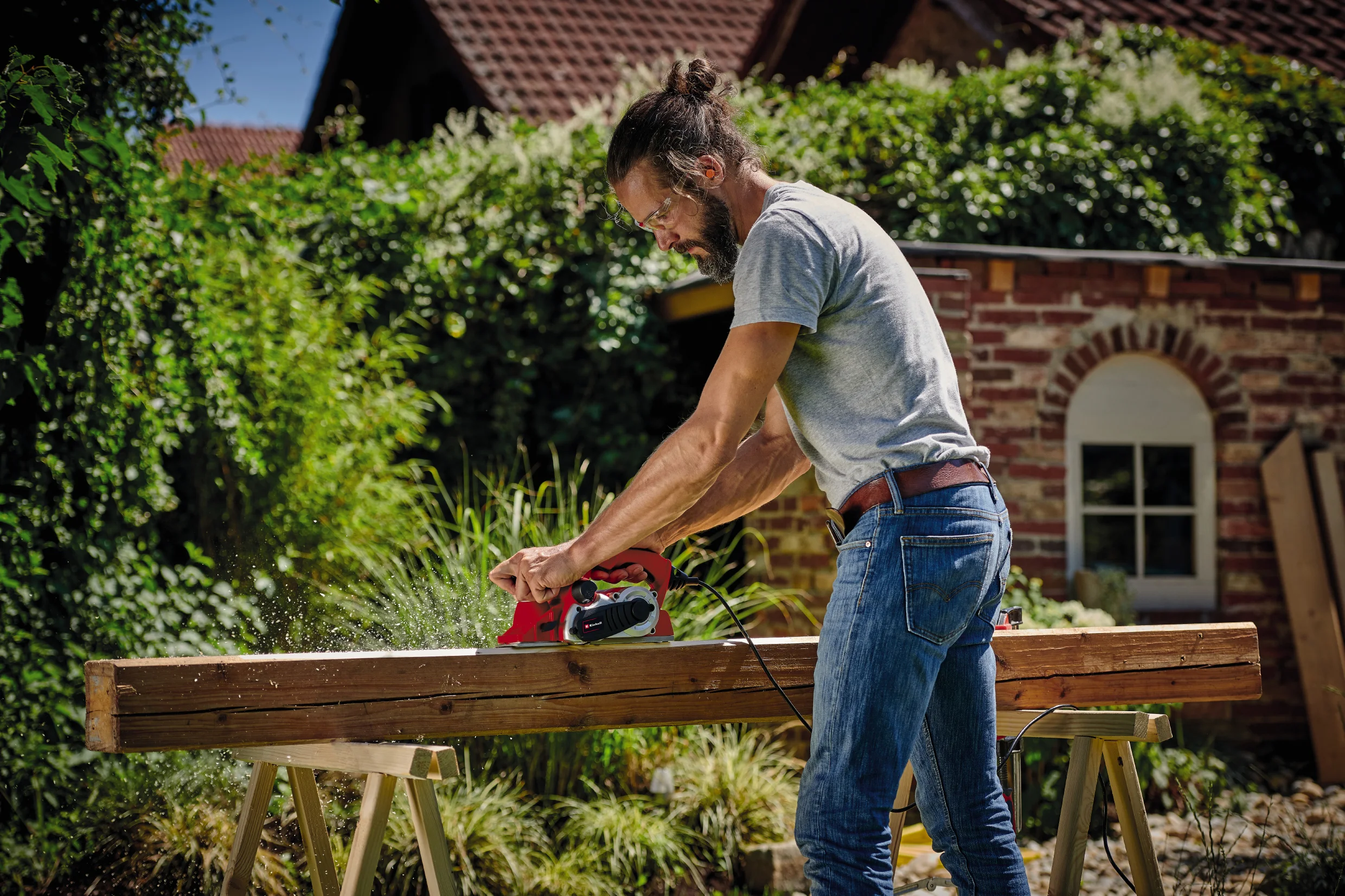 Einhell električna ručna blanja rende TE-PL 900