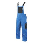 Lacuna plavo-crne radne farmer pantalone hlače sa tregerima 4TECH