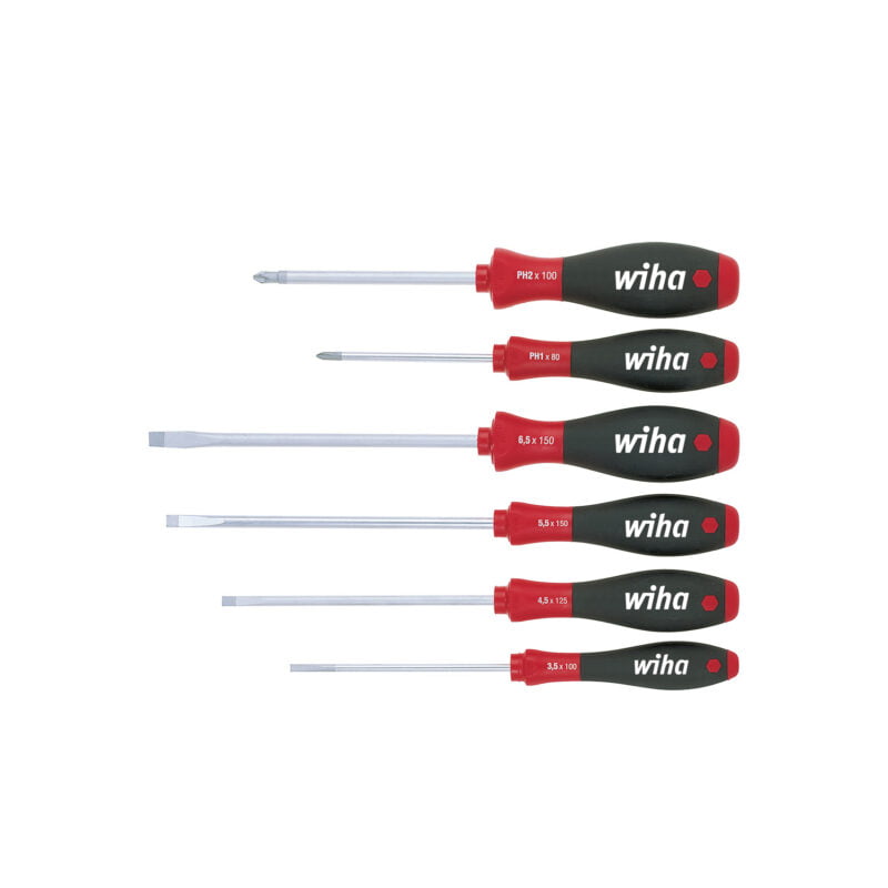 Wiha 6-dijelni set odvijača 6/1 Softfinish 07152