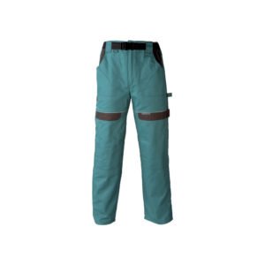 Lacuna radne pantalone hlače COOL TREND - Zeleno-crna