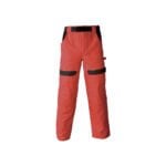 Lacuna radne pantalone hlače COOL TREND - Crveno-crna