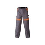 Lacuna radne pantalone hlače COOL TREND - Sivo-narandžasta