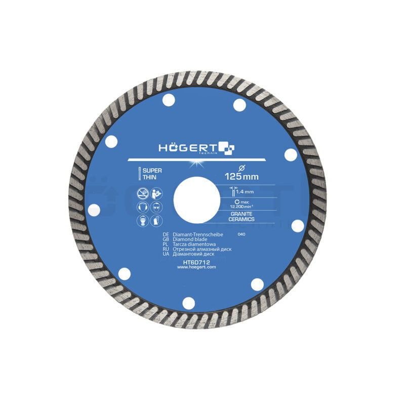 HOEGERT dijamantska ploča 115 x 1.3 mm HT6D711