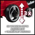 Einhell električni prozračivač travnjaka GC-SA 1231/1