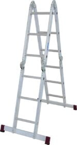 Krause zglobne univerzalne merdevine ljestve CORDA 4x3 gazišta