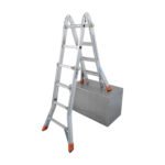 Krause zglobne teleskopske merdevine ljestve MONTO TeleMatic 4x4 gazišta