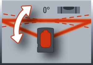 Einhell križni krstasti laserski nivelir TC-LL 2