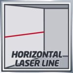 Einhell križni krstasti laserski nivelir TC-LL 2
