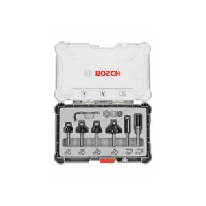 Bosch 6-dijelni set glodala Trim&Edging 6 mm - 2607017468