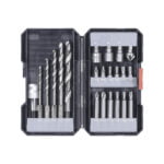 KWB 22-dijelni set bitova i burgija u PVC koferu 108805