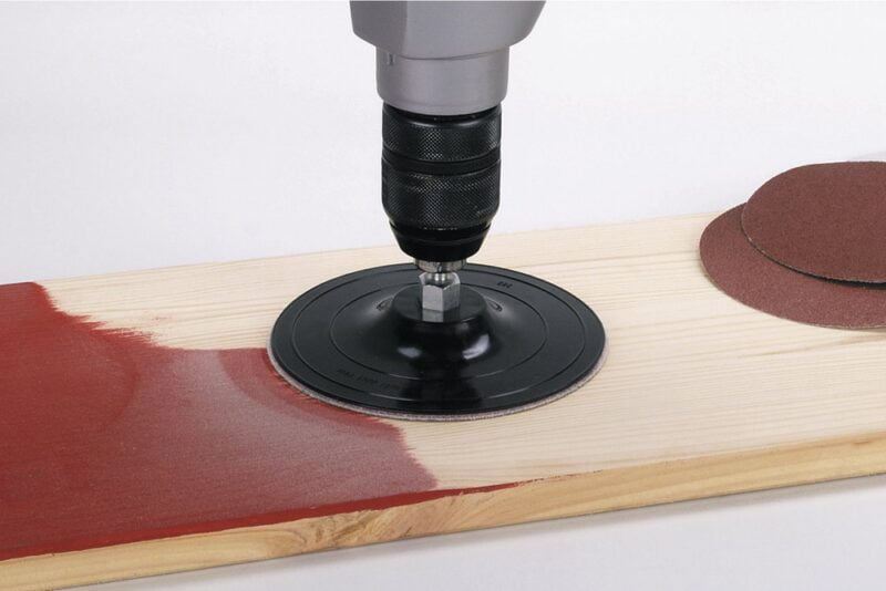 Wolfcraft gumeni disk za brusni papir za bušilicu 125mm 2020000