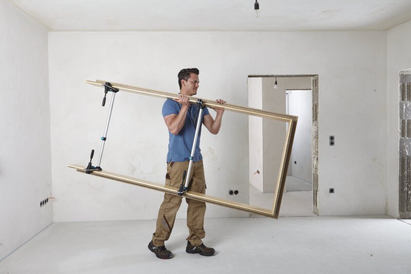 Wolfcraft set stega za postavljanje vrata PRO 3676000
