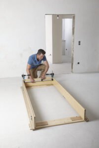 Wolfcraft set stega za postavljanje vrata PRO 3676000