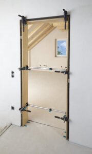 Wolfcraft set stega za postavljanje vrata PRO 3676000