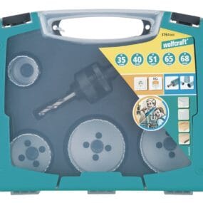 Wolfcraft set BiM kruna 35-68mm 3764000
