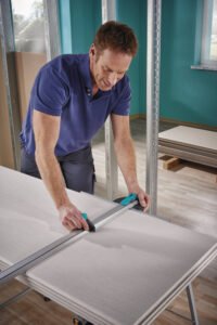 Wolfcraft lenjir 1000mm sa uglomjerom 4008000