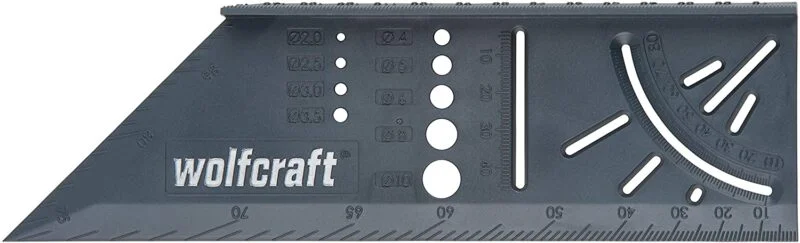 Wolfcraft univerzalni lenjir uglomjer 5208000