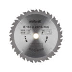 Wolfcraft list kružne pile cirkulara 165x16/20x2.4mm 20Z 6644000