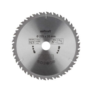 Wolfcraft list kružne pile cirkulara 235x30x3.2mm 30Z 6650000