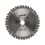 Wolfcraft list kružne pile cirkulara 160x20x2.4mm 20z 6733000
