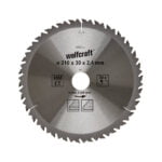 Wolfcraft list kružne pile cirkulara 210x30x2.4mm 30z 6737000