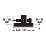 Wolfcraft univerzalna vodilica za cirkular FKS 115 6910000