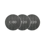 Wolfcraft brusni papir čičak disk 125mm GR80, 120, 220 5kom 8464000