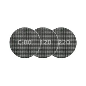 Wolfcraft brusni papir čičak disk 125mm GR80, 120, 220 5kom 8464000