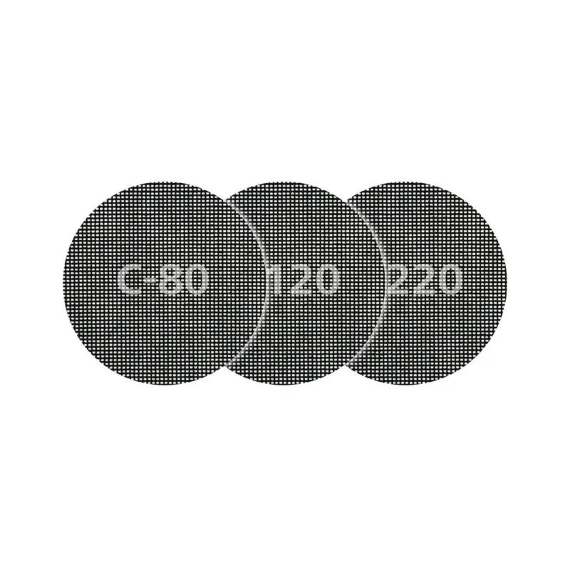 Wolfcraft brusni papir čičak disk 125mm GR80, 120, 220 5kom 8464000