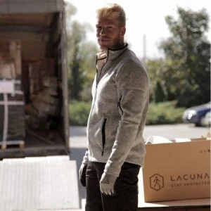 Lacuna radna jakna flis vesta DYNAMIC