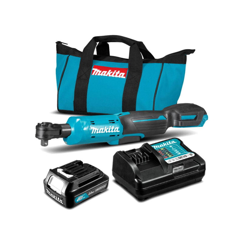 Makita akumulatorska račna ključ WR100DWA 1/4 - 3/8