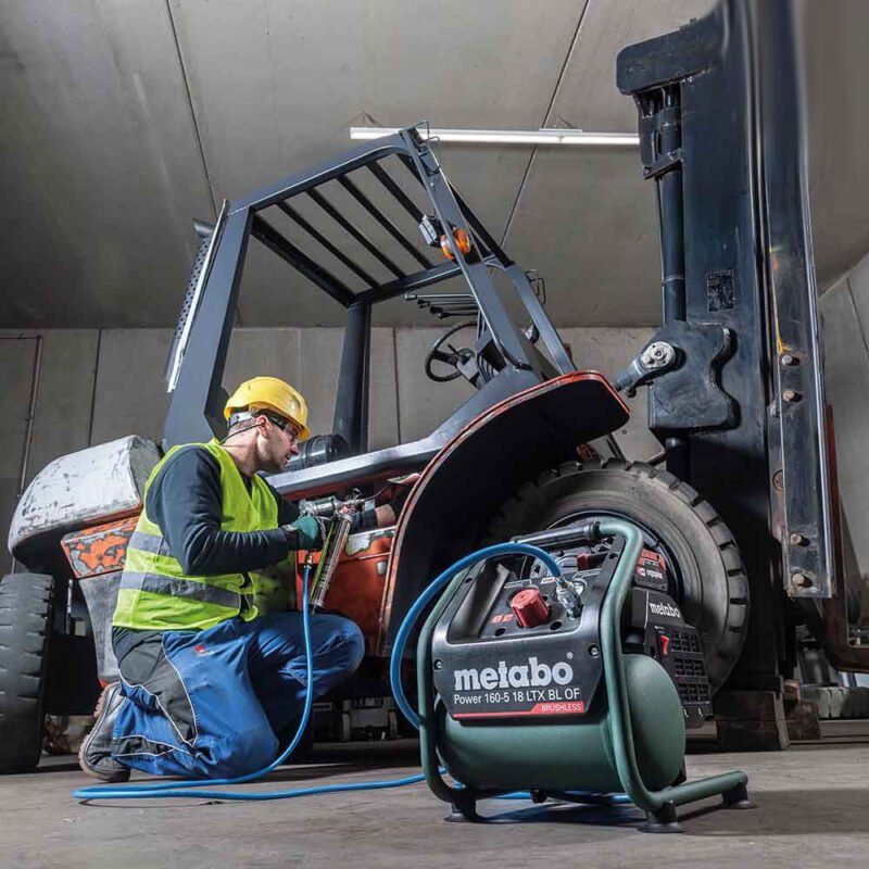 Metabo aku bezuljni klipni kompresor za zrak vazduh  Power 160-5 18 LTX BL OF Solo