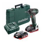 Metabo aku udarni odvijač SSD 18 LTX 200 BL-1/4" 2xAKU(4.0Ah LiHD) ASC 55