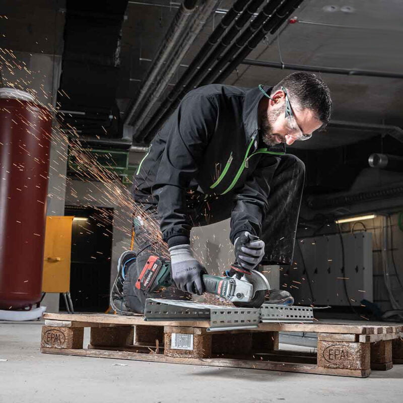 Metabo aku brusilica WB 18 LTX BL 125 Quick 18V 2xAKU (5,2Ah) ASC 55