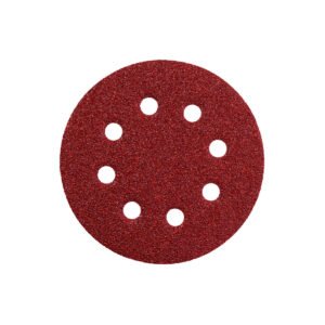 Metabo 6-dijelni set brusnih papira za rotacionu brusilicu sa 8 rupa 125mm 631232