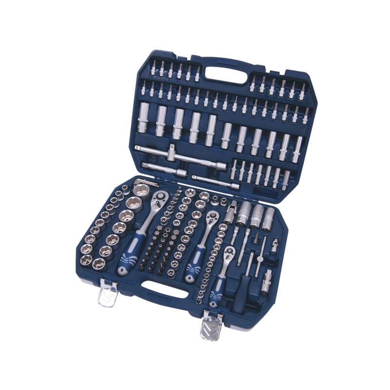 Raxx 152-dijelni set gedora nasadnih ključeva 1/4", 3/8", 1/2"  CH-AB150-S