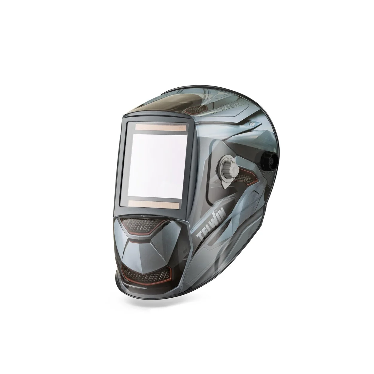 VANTAGE GREY XXL TELWIN automatska fotoosjetljiva maska za zavarivanje VANTAGE GREY XXL DIN 5-9/9-13