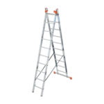 Krause trodijelne univerzalne merdevine ljestve MONTO TRIBILO 10-14 gazišta